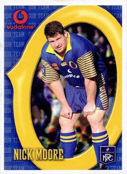 2003 Otago Rugby Football Union Our Team Collector Series #NNO Nick Moore Front
